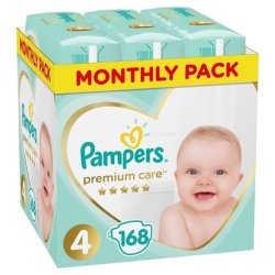 Pampers Premium Monthly Box Size 4 8-14kg 174pcs