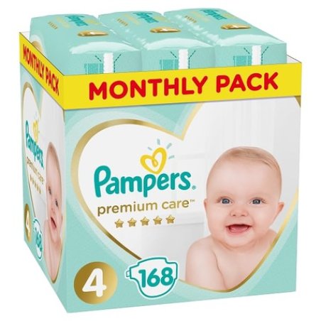 Pampers Premium Monthly Box Size 4 8-14kg 174pcs