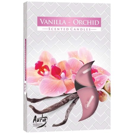Scented Tealights Vanilla-Orchid 6 Pack