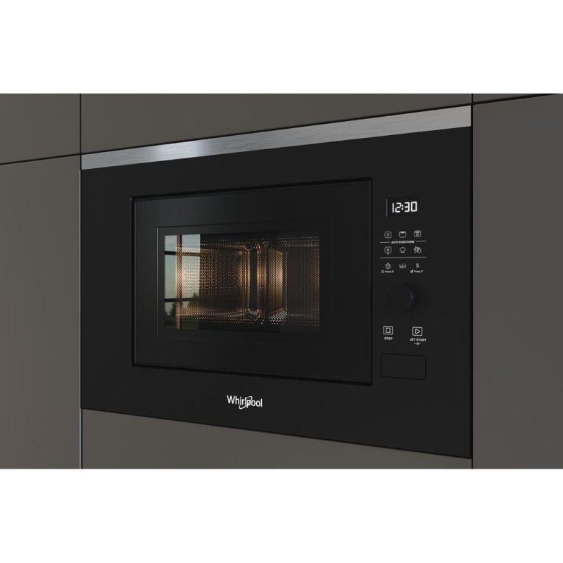 Whirlpool WMF200G microwave Built-in Combination microwave 20 L 800 W Black