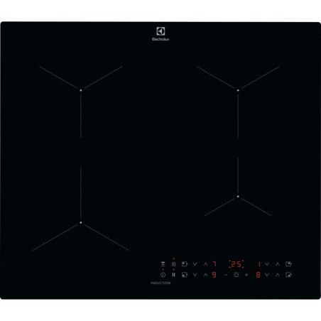 Electrolux LIL61434C Black Built-in 59 cm Zone induction hob 4 zone(s)
