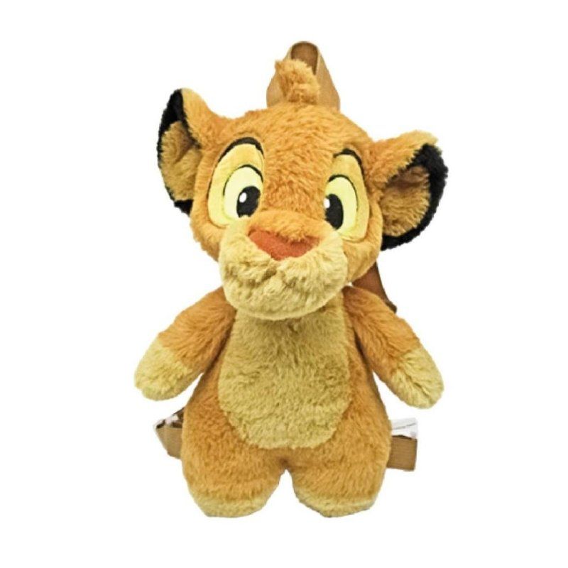 DISNEY - Simba - Sac à Dos Peluche - 30x17x11cm