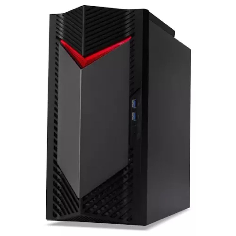 Acer NITRO 50 N50-130 AMD Ryzen™ 5 7600 16 Go DDR5-SDRAM 512 Go SSD AMD Radeon RX 7600 Windows 11 Home Tower PC Noir