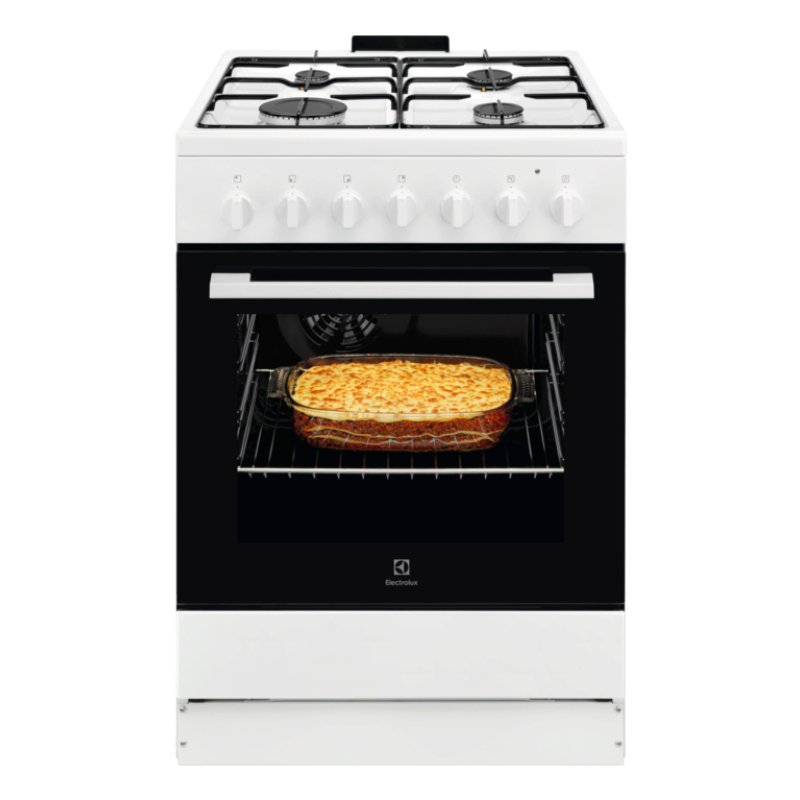 Cuisinière Gaz 4 foyers 60x60 Multifonction *