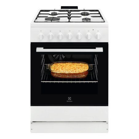 Electrolux LKK620010W Freestanding cooker A Electric Gas White