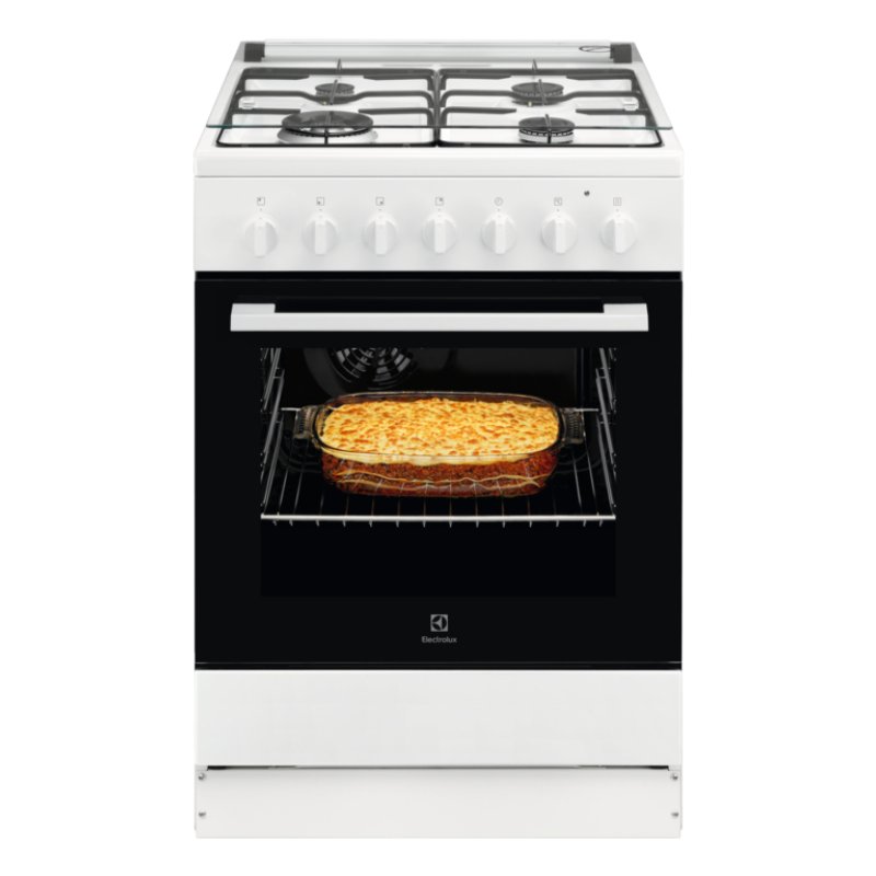 Cuisinière Gaz 4 foyers 60x60 Multifonction *