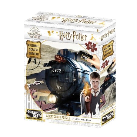 HARRY POTTER - Hogwarts Express - Scratch Puzzle 500P '61x46cm'