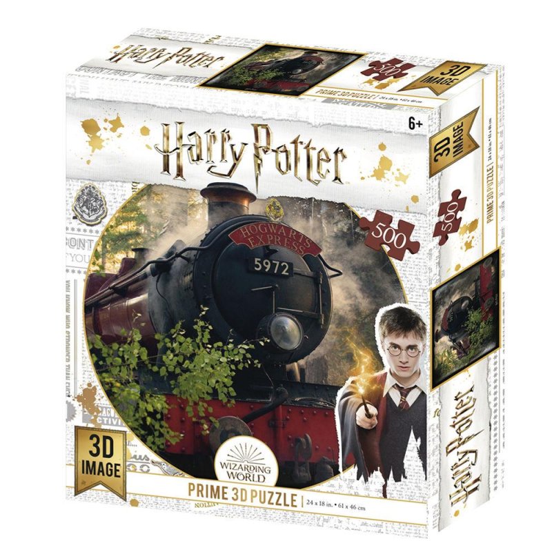 Harry Potter - Puzzle lenticulaire Poudlard Express 500 pcs 61x46 cm
