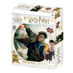Harry Potter - Puzzle lenticulaire Harry Potter au combat 300 pcs 46x31 cm