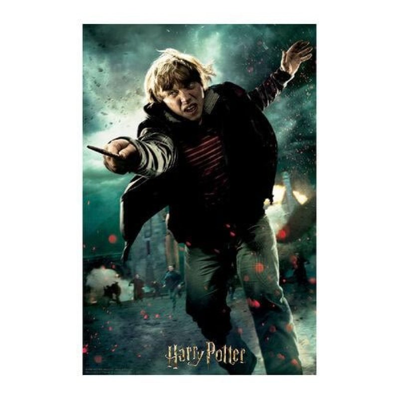 Harry Potter - Puzzle lenticulaire Ron Weasley au combat 300 pcs 46x31 cm