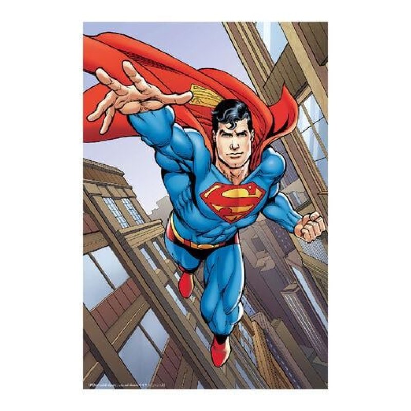 DC Comics - Puzzle lenticulaire Superman volant 300 pcs 46x31 cm