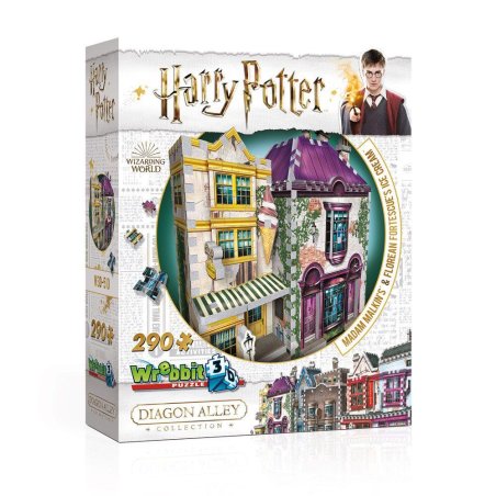 Wrebbit compatible 3D Puzzle - Harry Potter - Madam Malkins & Florean Fortescues (40970008)