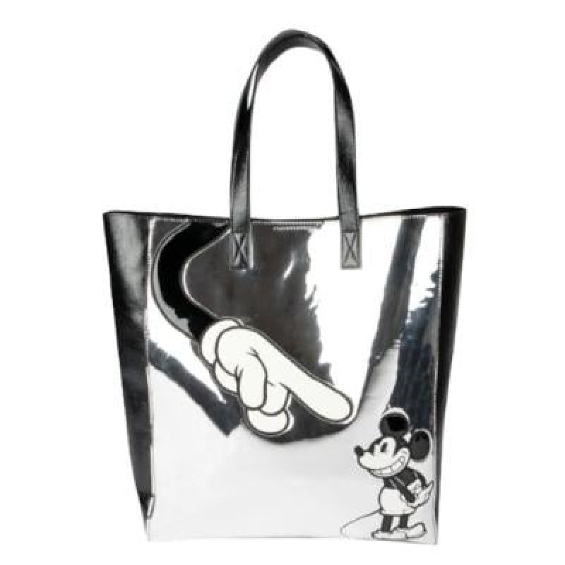 DISNEY - Sac Similicuir Argenté - Mickey Mouse 'Danielle Nicole'