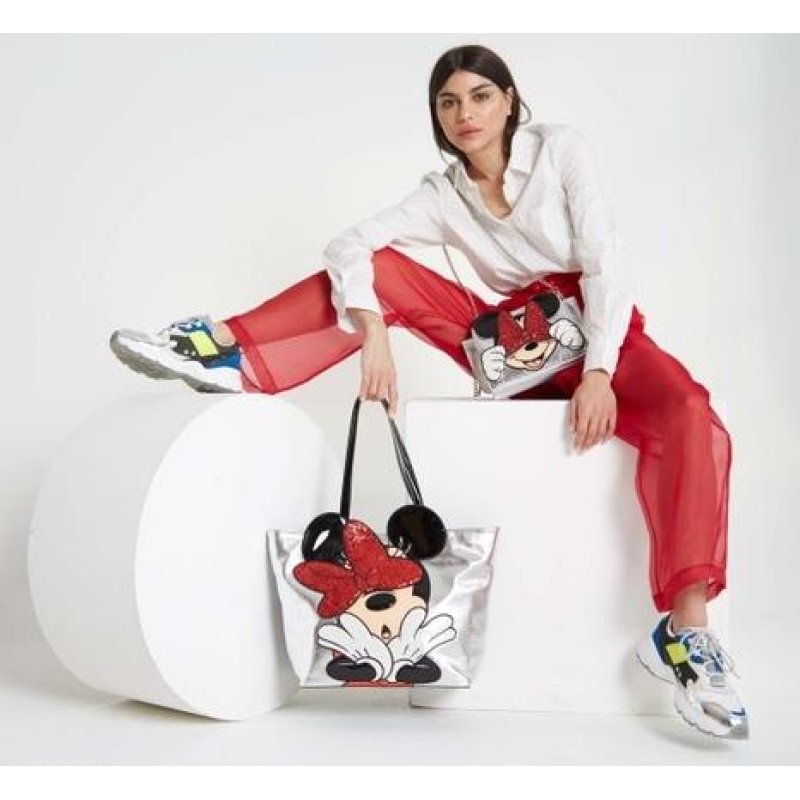 DISNEY - Sac à main Silver Minnie 'Danielle Nicole'