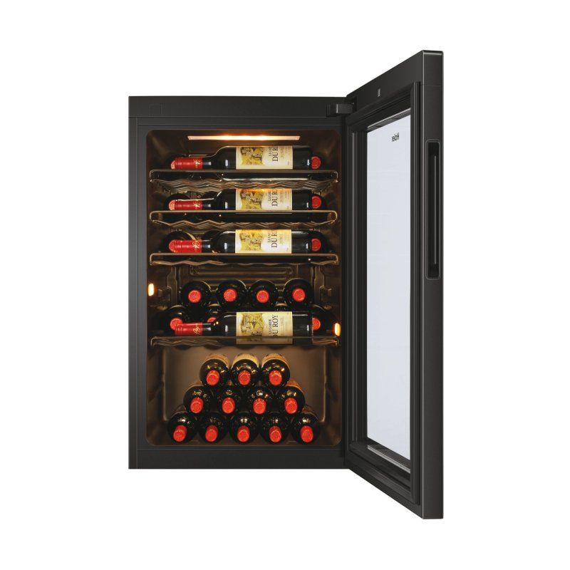 Haier Wine Bank 50 Serie 3 HWS49GAE Compressor wine cooler Freestanding Black 49 bottle(s)