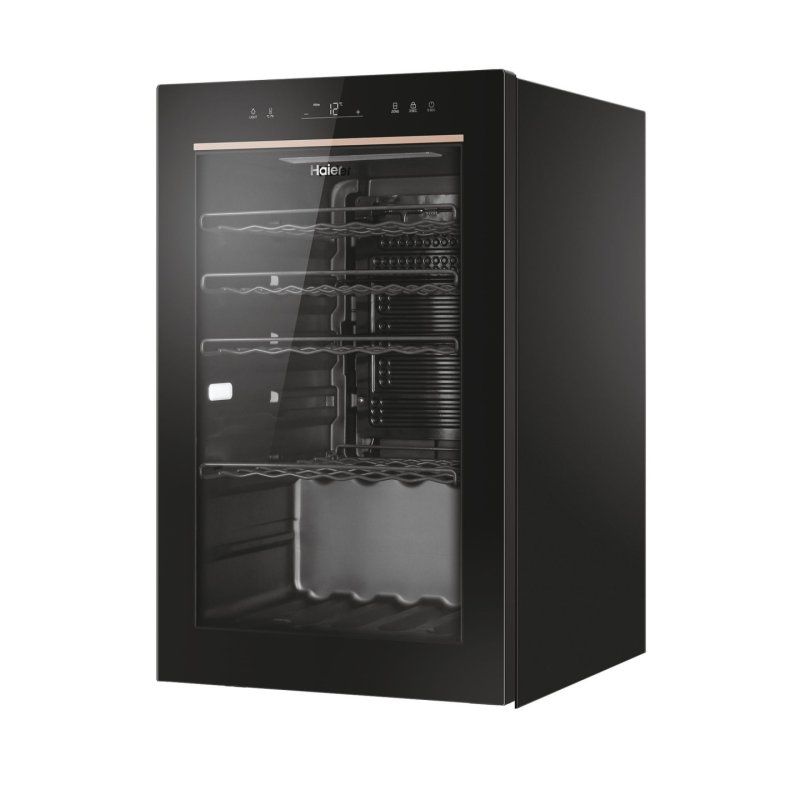 Haier Wine Bank 50 Serie 3 HWS49GAE Compressor wine cooler Freestanding Black 49 bottle(s)