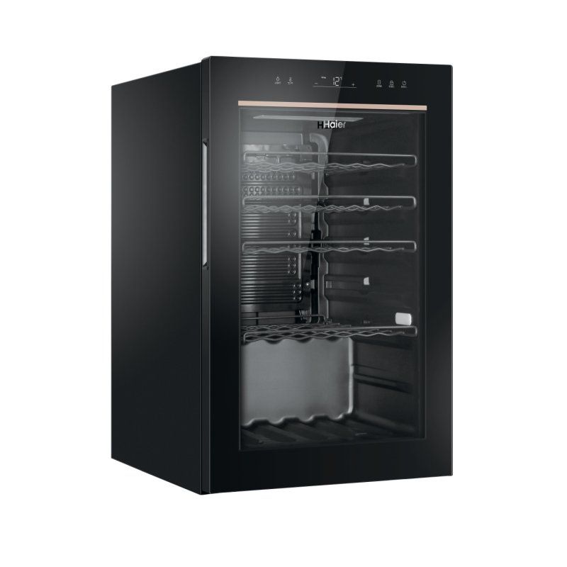 Haier Wine Bank 50 Serie 3 HWS49GAE Compressor wine cooler Freestanding Black 49 bottle(s)