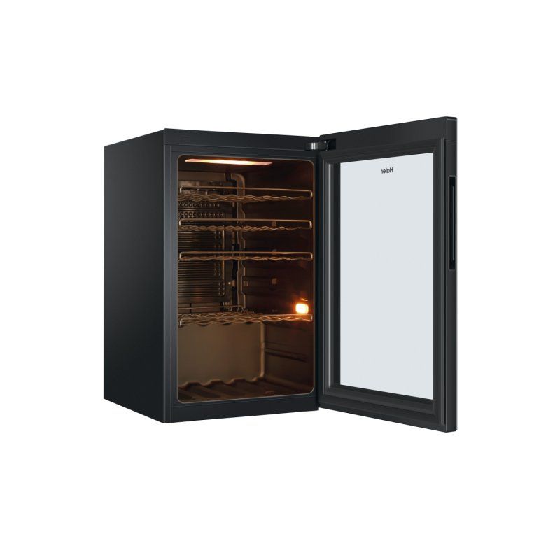 Haier Wine Bank 50 Serie 3 HWS49GAE Compressor wine cooler Freestanding Black 49 bottle(s)
