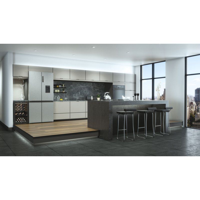 Haier Wine Bank 50 Serie 3 HWS49GAE Compressor wine cooler Freestanding Black 49 bottle(s)