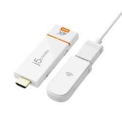 Adapter do bezprzewodowego przesyłania obrazu i dźwięku j5create Screencast 4K HDMI Wireless Display Adapter 