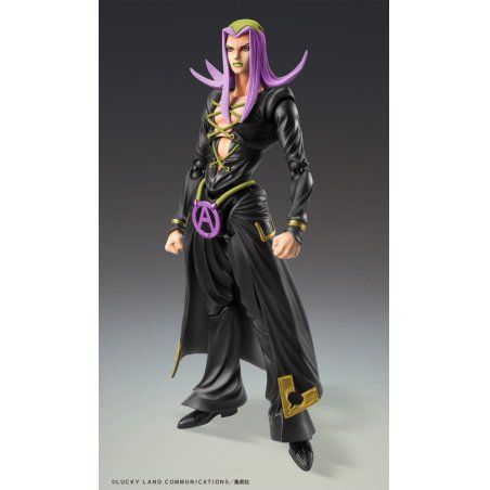 JoJo's Bizarre Adventure Part 5 figurine Super Action Chozokado Leone Abbacchio Black Ver. 16 cm