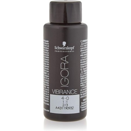 Schwarzkopf Professional Igora Vibrance Tone on Tone Hair Colour 4-0 Medium Brown 60ml