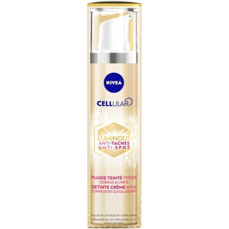 NIVEA Cellular Luminous FPS20 Tinted Fluid 40ml