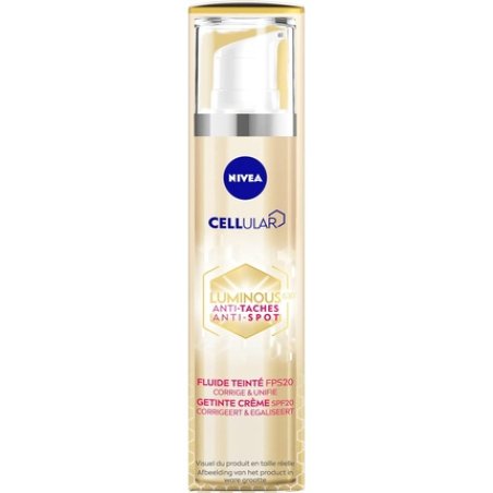 NIVEA Cellular Luminous FPS20 Tinted Fluid 40ml