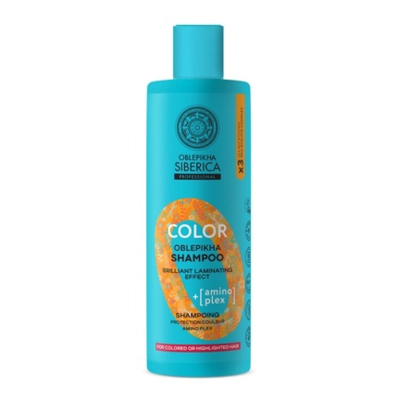 Natura Siberica Oblepikha Color Aminoplex Shampoo For Dyed Hair 400ml