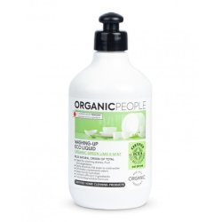 Organic People Lime and Mint Washing-Up Eco Liquid 200ml