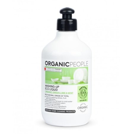 Organic People Lime and Mint Washing-Up Eco Liquid 200ml