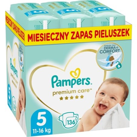 Pampers Premium Protection Size 5 Nappy x148 11kg-16kg