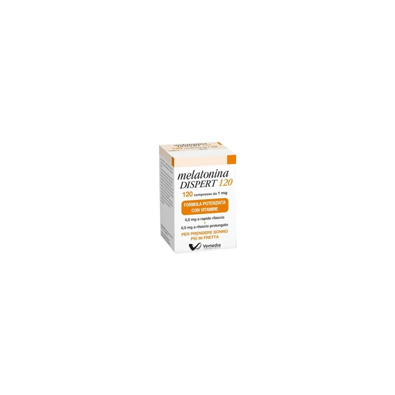 Vemedia Melatonin Dispert 120 Tablets Of 1 Mg - Sleep Aid Supplement