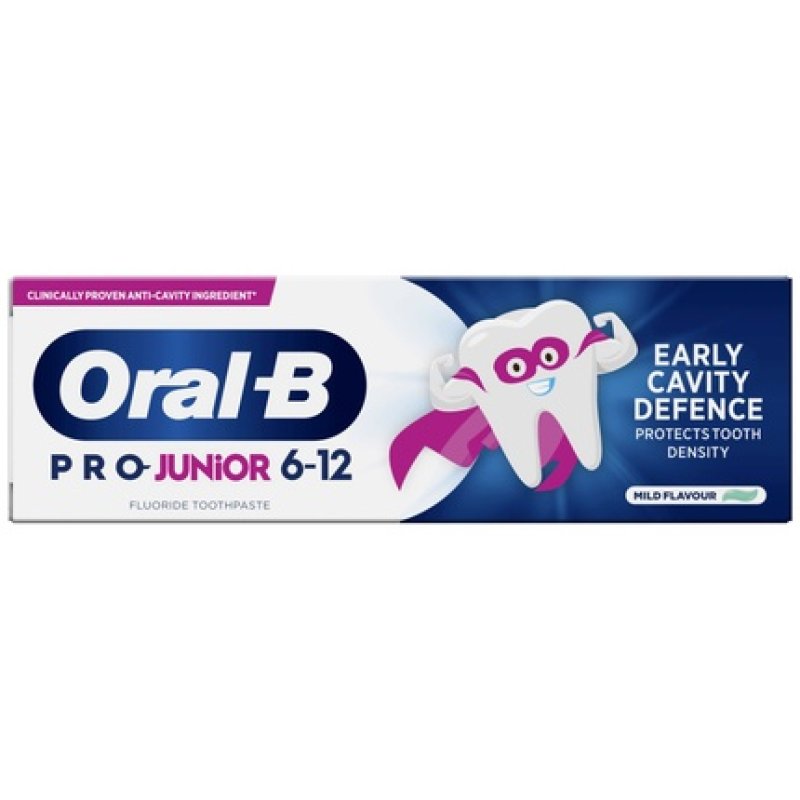 Oral-B Pro Junior Toothpaste For Children 6-12 Years - 75ml