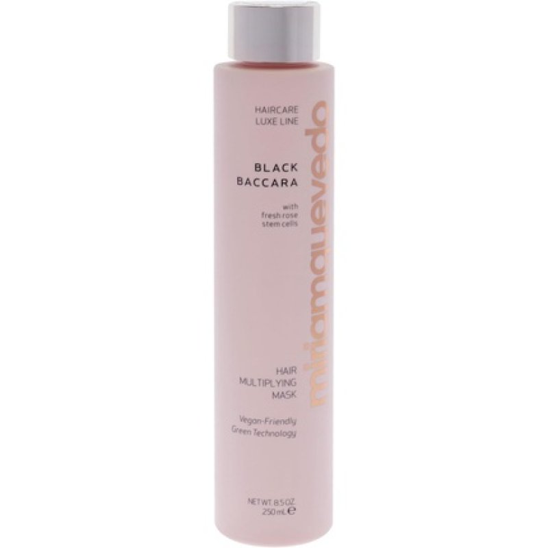 Black Baccara Hair Multiplying Mask by Miriam Quevedo for Unisex 8.4 oz