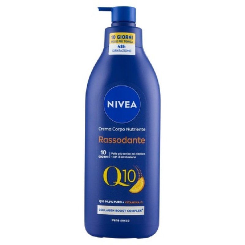 Nivea Q10 Nourishing Firming Body Cream For Dry Skin 400 Ml