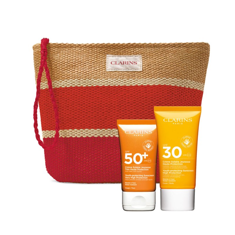 Clarins 80123145 face & body skin care set