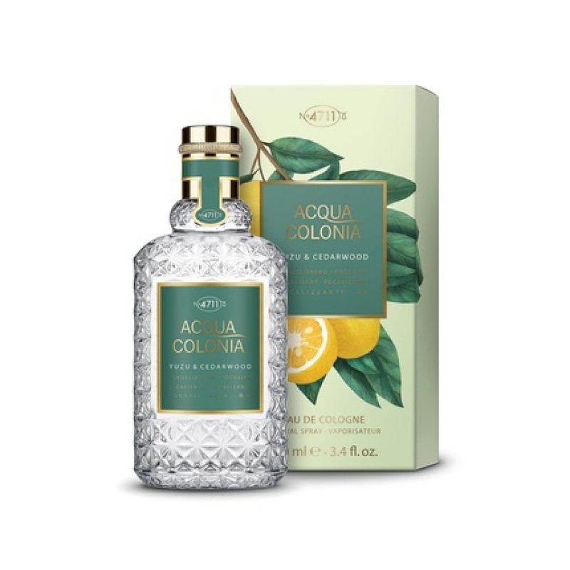 4711 Acqua Colonia Yuzu & Cedarwood Eau De Cologne - Focusing Wellness