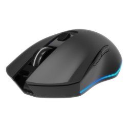 RATON GAMING GEMBIRD RGB INALAMBRICO RECARGABLE DE 6 BOTONES "FIREBOLT" NEGRO