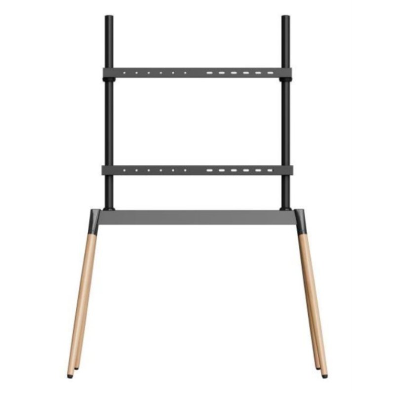 SOPORTE DE SUELO GEMBIRD PARA TV 55" - 86" NEGRO/MADERA