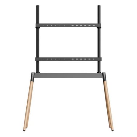 SOPORTE DE SUELO GEMBIRD PARA TV 55" - 86" NEGRO/MADERA