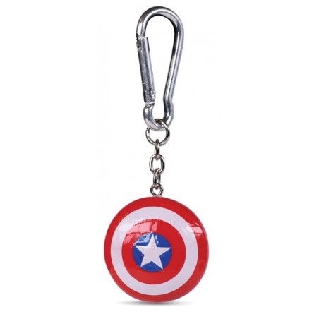 MARVEL - Captain America Shield - Porte-clés 3D