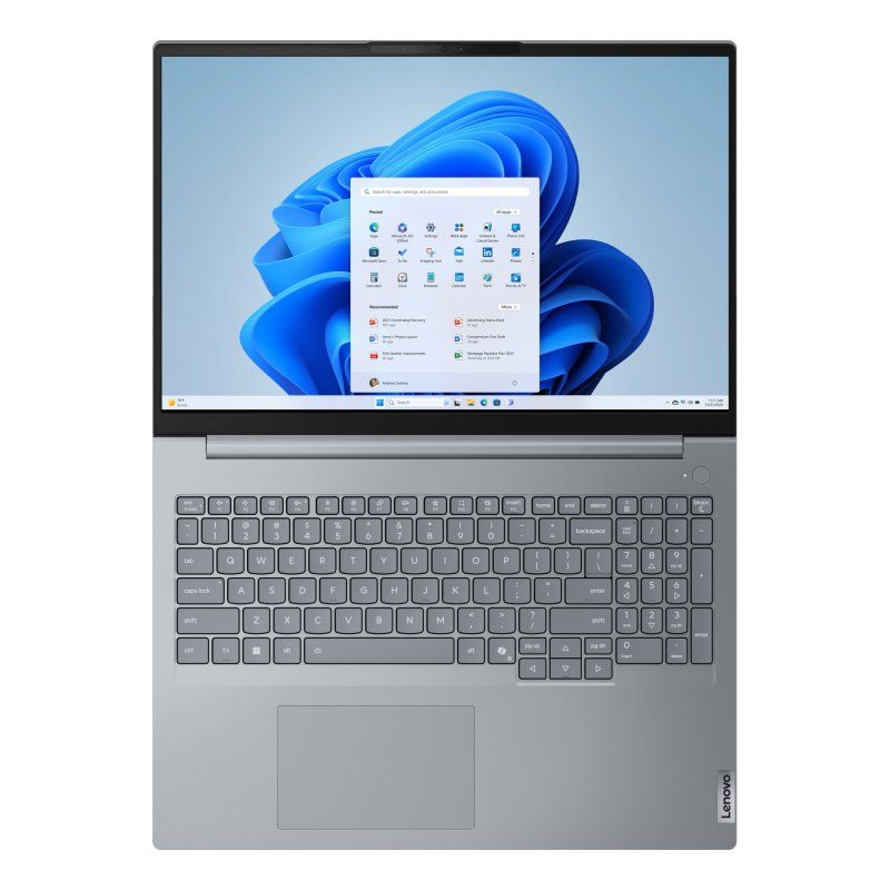 Lenovo ThinkBook 16 G8 IAL Intel Core Ultra 7 255H Ordinateur portable 40,6 cm (16") WUXGA 16 Go DDR5-SDRAM 1 To SSD