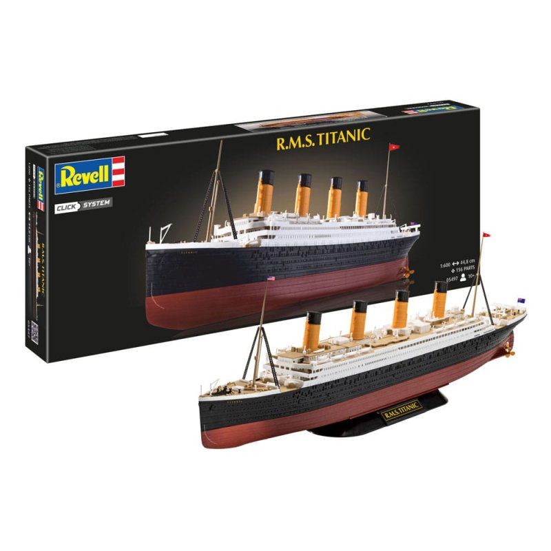Titanic Kit de maquettes 1/600 R.M.S. Titanic 55 cm