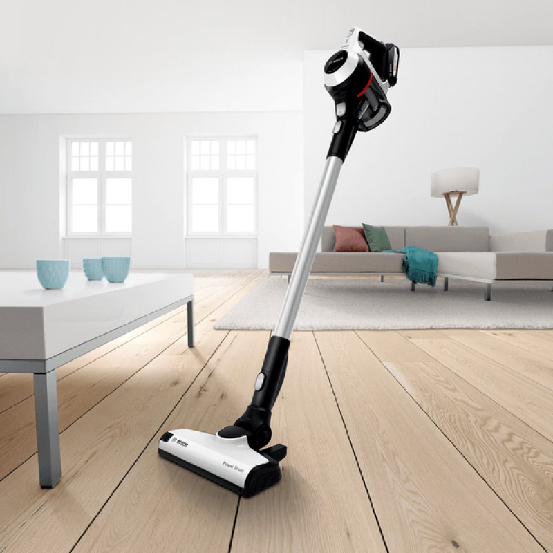Bosch Serie 6 BCS61113 stick vacuum/electric broom 2-in-1 stick vacuum Battery Dry Bagless White