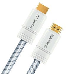 Oniverse ONICAB2-HDMI-WHT HDMI cable 3 m HDMI Type A (Standard) Grey, White