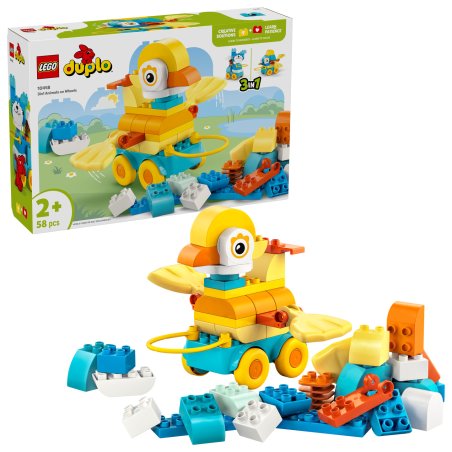 10448 LEGO 10448 DUPLO Tiere auf Rädern 3-in-1-Set