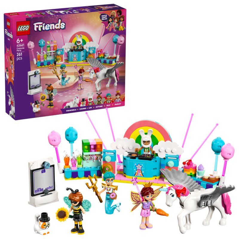 42661 LEGO 42661 Friends Kostümparty mit Einhorn und Fee