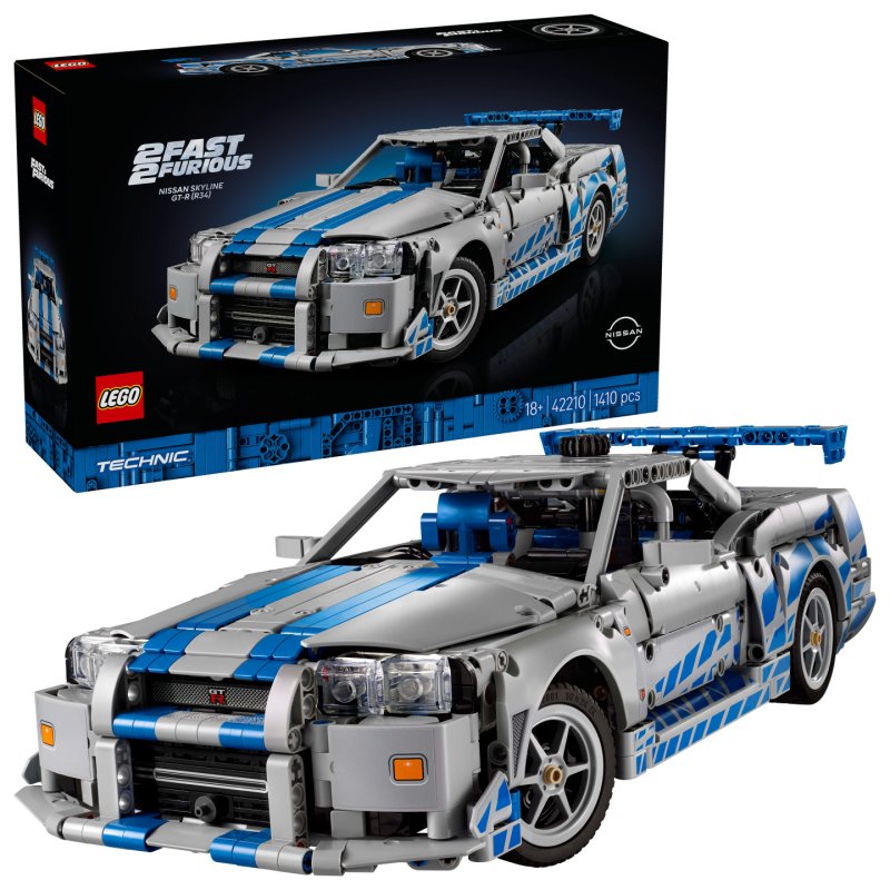 42210 LEGO 42210 Technic 2 Fast 2 Furious Nissan Skyline GT-R(R34)