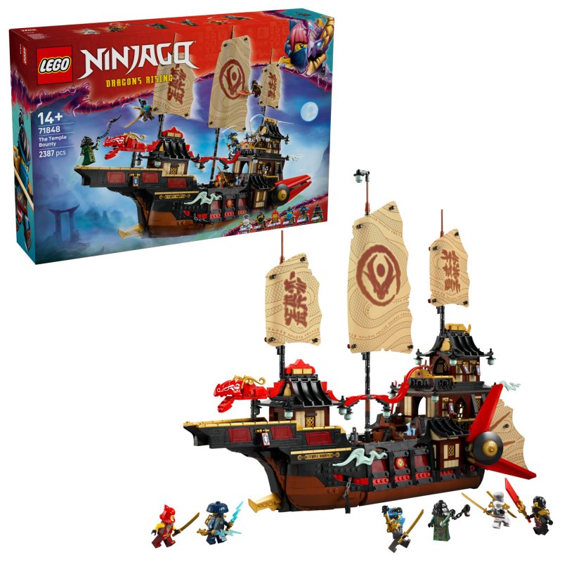 71848 LEGO 71848 NINJAGO Der Tempel-Flugsegler